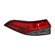 Driver Side, Outer LED Tail Light, With bulb(s), OE Replacement, CAPA Certified