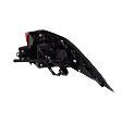 2023 Toyota RAV4 - Driver Side, Outer LED Tail Light, With bulb(s), Mounts on Body, North America Built Vehicle, OE Replacement