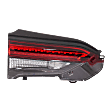 Driver Side, Inner Tail Light, without Bulb, Halogen, Clear and Red Lens, 4 Cyl., 2.5L Engine, CAPA CERTIFIED