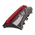 Driver Side, Inner Tail Light, without Bulb, Halogen, Clear and Red Lens, 4 Cyl., 2.5L Engine, CAPA CERTIFIED
