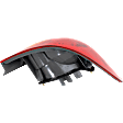 Passenger Side, Outer Tail Light, without Bulb, Halogen, Amber and Red Lens, 4 Cyl., 1.8L Engine