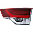 Passenger Side, Inner LED Tail Light, With bulb(s), OE Replacement