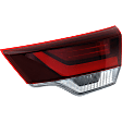 Passenger Side, Inner LED Tail Light, With bulb(s), OE Replacement