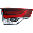 Driver Side, Inner LED Tail Light, With bulb(s), OE Replacement