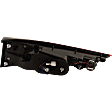 Passenger Side, Inner Tail Light, with Bulb, LED, Clear and Red Lens, CAPA CERTIFIED
