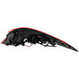 2022 Toyota Camry - Driver Side, Outer Halogen Tail Light, With bulb(s), Mounts on Body, OE Replacement
