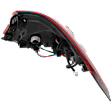 2022 Toyota Camry - Driver Side, Outer Halogen Tail Light, With bulb(s), Mounts on Body, OE Replacement