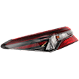 2022 Toyota Camry - Driver Side, Outer Halogen Tail Light, With bulb(s), Mounts on Body, OE Replacement