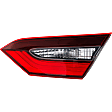 Passenger Outer, Inner Tail Light, With Bulb(s), Halogen, Clear and Red Lens, CAPA CERTIFIED