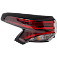 Driver Side, Outer Halogen Tail Light, With bulb(s), OE Replacement, CAPA Certified