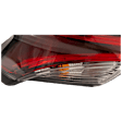 Driver Side, Outer Halogen Tail Light, With bulb(s), OE Replacement, CAPA Certified