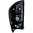 Passenger Side Tail Light, with Bulb, Halogen, 6 Cyl., 3.5L Engine, with Black Sport Bezel, For Nightshade Special Edition and TRD Pro, CAPA Certified
