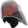 Driver Side Tail Light, with Bulb, Halogen, 6 Cyl., 3.5L Engine, with Black Sport Bezel, For Nightshade Special Edition and TRD Pro