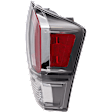 Passenger Side Halogen Tail Light, With bulb(s), OE Replacement