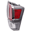Passenger Side Halogen Tail Light, With bulb(s), OE Replacement, CAPA Certified