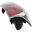 Driver Side Tail Light, with Bulb, Halogen, Limited Model, CAPA Certified