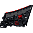 Passenger Side, Lower Halogen Tail Light, Without bulb(s), OE Replacement