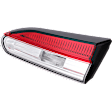 Passenger Side, Inner LED Tail Light, With bulb(s), OE Replacement