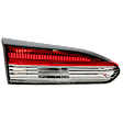 Driver Side, Inner LED Tail Light, With bulb(s), OE Replacement