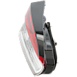 Driver Side, Inner LED Tail Light, With bulb(s), OE Replacement