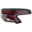 Passenger Side, Outer Halogen/LED Combo Tail Light, With bulb(s), OE Replacement, CAPA Certified