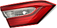 Driver Side, Inner Tail Light, Without Bulb, Halogen, Clear and Red Lens, SE Model