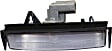 Driver or Passenger Side License Plate Light