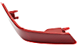 Rear, Passenger Side Bumper Reflector