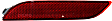 2023-2024 Lexus RX350 - Rear, Driver Side Bumper Reflector