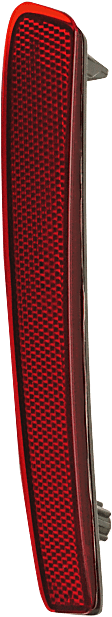 Rear, Driver Side Bumper Reflector