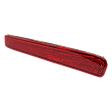 Rear, Driver Side Bumper Reflector