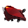 Rear, Driver Side Bumper Reflector