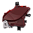 Rear, Driver Side Bumper Reflector