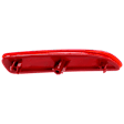 Rear, Passenger Side Bumper Reflector