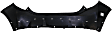 Rear Primed Bumper Cover