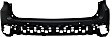 Rear, Upper Primed Bumper Cover CAPA Certified