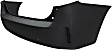 Rear Primed Bumper Cover