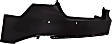 Rear Primed Bumper Cover, with Parking Aid Sensor Holes, CAPA Certified
