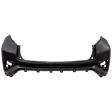 Rear, Upper Primed Bumper Cover, 4 Cyl., 2.0L Engine
