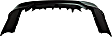 Rear Primed Bumper Cover, without Parking Aid Sensor Holes