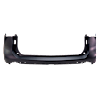 Rear, Upper Primed Bumper Cover CAPA Certified