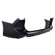 Rear, Upper Primed Bumper Cover, Limited/Platinum/Hybrid Limited/Hybrid Platinum Models