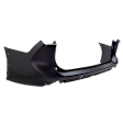 Rear, Upper Primed Bumper Cover, Limited/Platinum/Hybrid Limited/Hybrid Platinum Models, CAPA CERTIFIED