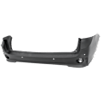 Rear Primed Bumper Cover, SE Model, 6 Cyl., 3.5L Engine, with Park Distance Control Sensor Holes