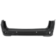 Rear Primed Bumper Cover, SE Model, 6 Cyl., 3.5L Engine, with Park Distance Control Sensor Holes