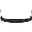 Rear, Lower Textured Bumper Cover, For Models without Parking Aid Sensors
