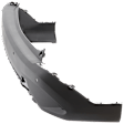 Rear, Center Textured Bumper Cover