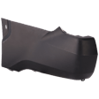 Rear, Driver Side, Outer Primed Bumper Cover