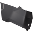 Rear, Driver Side, Outer Primed Bumper Cover