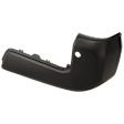 Rear, Passenger Side Bumper End, Textured Plastic